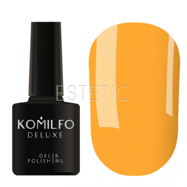 Гель-лак Komilfo Kaleidoscopic Collection K004 (апельсиновый, неоновый), 8 мл
