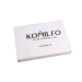Фото 3 - Komilfo Баф-міні  120/120 білий, 32*25*12 мм, 48 шт в упаковці, 1 шт