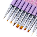 Пензлі для гелю, акрилу та розпису