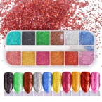 Блискітки, пісочок, глітери для нігтів