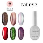 Гель-лаки Кошачий глаз SAGA CAT 