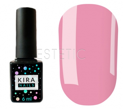 Гель-лак Kira Nails №089 (бузково-рожевий, емаль), 6 мл