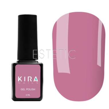 Гель-лак Kira Nails №092 (темно-сиреневый, эмаль), 6 мл