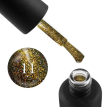 Гель-лак Edlen Professional Peacock №011 (золотисто-оливковий, з блисківками та шиммером), 8мл
