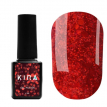 Гель-лак Kira Nails №095 (насичений червоний з мікроблиском), 6 мл