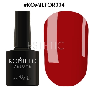 Гель-лак Komilfo Rior Collection №004 (гнила вишня, емаль), 8 мл