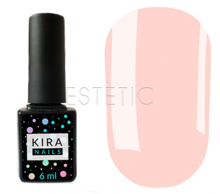 Гель-лак Kira Nails №105 (ніжно-рожевий, емаль), 6 мл