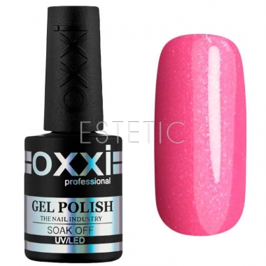 Гель-лак OXXI Professional №018 (розовый, с микроблеском) , 10мл