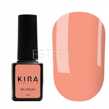 Гель-лак Kira Nails №108 (персиковий, емаль), 6 мл