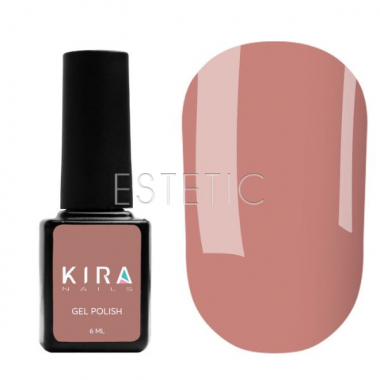 Гель-лак Kira Nails №117 (коричневый, эмаль), 6 мл