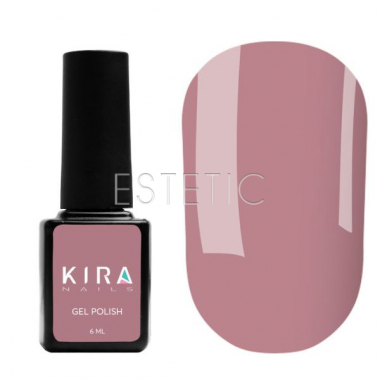 Гель-лак Kira Nails №119 (сливово-коричневый, эмаль), 6 мл