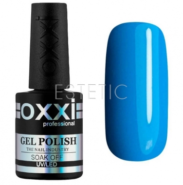 Гель-лак OXXI Professional №107 (светло-синий, эмаль), 10мл