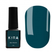 Гель-лак Kira Nails №128 (очень темный зеленый, эмаль), 6 мл