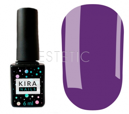 Гель-лак Kira Nails №135 (фіолетовий, емаль), 6 мл