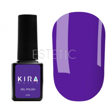 Гель-лак Kira Nails №136 (ультрамарин, эмаль), 6 мл