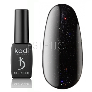 Гель-лак Kodi Professional № BW105 (черный, с микроблеском), 8 мл