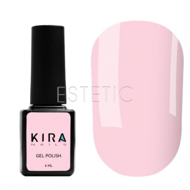 Гель-лак Kira Nails №140 (нежно-розовый, эмаль), 6 мл