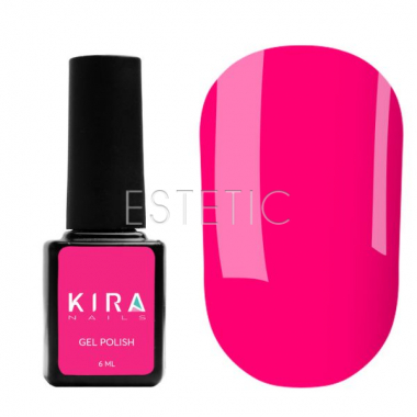 Гель-лак Kira Nails №165 (розовая фуксия, эмаль), 6 мл