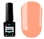 Гель-лак Kira Nails №142 (персиково-рожевий, емаль), 6 мл