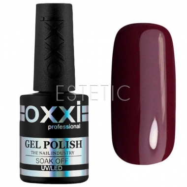 Гель-лак OXXI Professional №158 (марсала, эмаль), 10мл