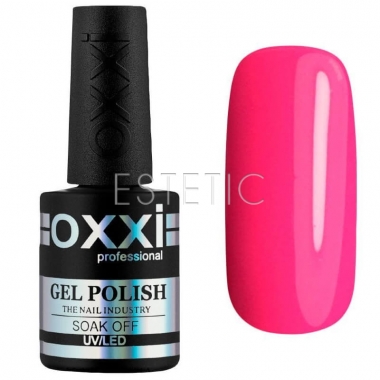 Гель-лак OXXI Professional №108 (яскраво-рожевий, неоновий), 10 мл