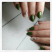 Фото 3 - Гель-лак Kira Nails №148 (темно-зелений, емаль), 6 мл