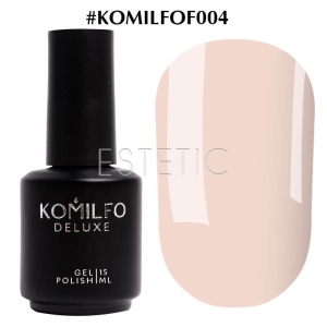 Гель-лак Komilfo French Collection №F004 (жемчужно-розовый, эмаль, для френча), 15 мл
