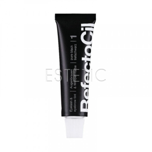 RefectoCil Eyelash&Eyebrow Tint №1 Pure Black - Фарба для брів та вій (чорний), 15 мл