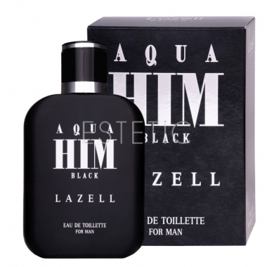 Lazell Aqua HIM Black EDT Туалетна вода для чоловіків, 100 мл