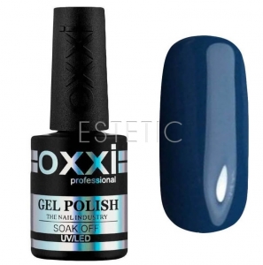 Гель-лак OXXI Professional №252 (темно-бірюзовий, емаль), 10мл