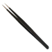 Фото 1 - Пинцет Salon Professional для наращивания ресниц, черный, прямой, 12 см