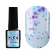 Гель-лак Kira Nails "Yoghurt Boom!" №007 (голубой мармелад с неоновыми конфетти, йогурт), 6 мл