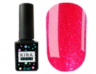 Гель-лак Kira Nails "24 Karat" №009 (рожевий, блискітки), 6 мл