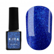 Гель-лак Kira Nails "24 Karat" №010 (синий, блестки), 6 мл