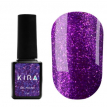 Гель-лак Kira Nails "24 Karat" №011 (фиолетовый, блестки), 6 мл