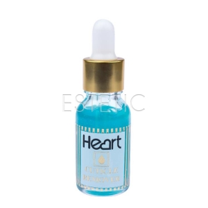 Heart Cuticle Remover - Гель для удаления кутикулы (синий), 15 мл