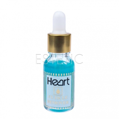 Heart Cuticle Remover - Гель для удаления кутикулы (синий), 15 мл