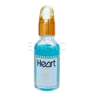 Heart Cuticle Remover - Гель для удаления кутикулы (синий), 30 мл