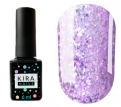 Гель-лак Kira Nails Shine Bright №SB007 (светло-фиолетовый с блестками), 6 мл