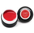 CANNI Gel Paint №545 - Гель-краска (ярко-красный), 5 мл