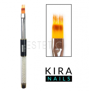 Kira Nails Кисть для градиента Ombre 6 (Nylon)