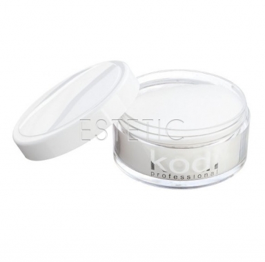 Kodi Professional Competition White Acrylic Powder - Швидкозастигаюча акрилова пудра (білий), 22 г