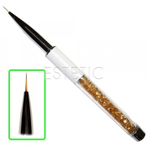 mART Кисть с камнями Liner, 10 мм