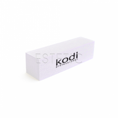 Kodi Professional Баф-брусок 80/100, белый