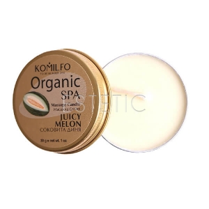 Komilfo Massage Candle Массажная свеча Juicy Melon, 30 г