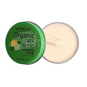 Komilfo Massage Candle Массажная свеча Lemon Lime, 30 г
