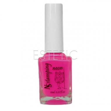 Nail Story Лак для стемпінгу Neon Collection №07 (яскраво-рожевий), 11 мл