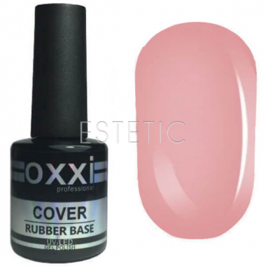 OXXI Professional Cover Base №03 - камуфлирующая база-коректор для гель-лаку (рожева), 10 мл