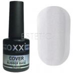 OXXI Professional Cover Base №11 - камуфлируюча база-коректор для гель-лаку (молочна, з мікроблиском), 10 мл