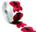 Формы для наращивания ногтей Salon Professional SP-0409 (красные, квадрат), 500 шт